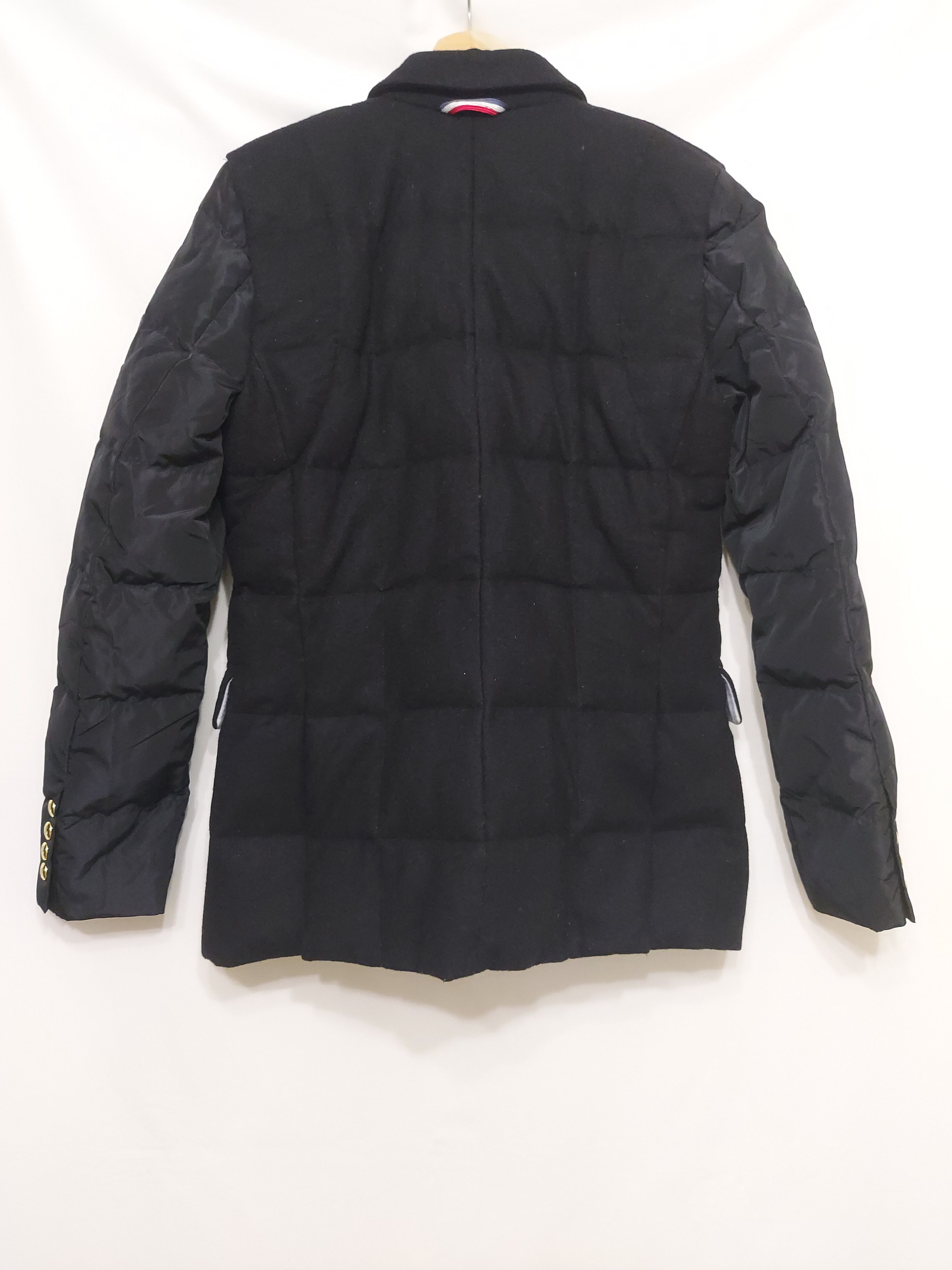 Moncler Gamme Bleu Black Puffer Quilted Down Padded Blazer Jacket Size US S / EU 44-46 / 1 - 2 Thumbnail