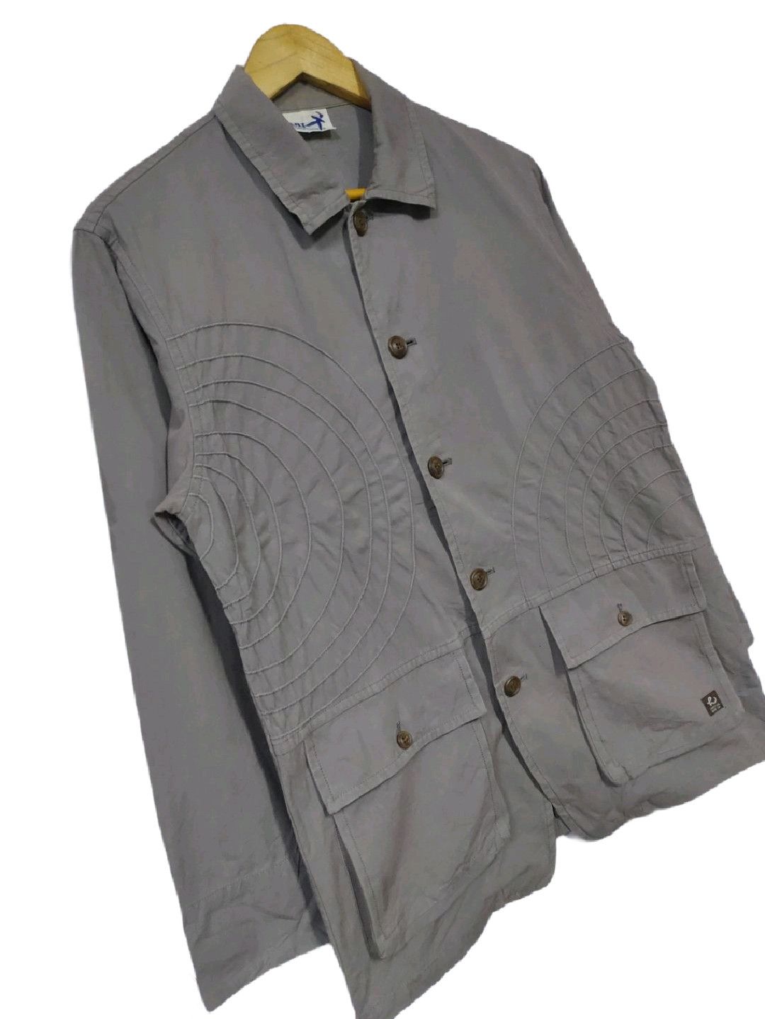 Hai Sporting Gear Hai Sporting Gear Issey Miyake Button Jacket Size US M / EU 48-50 / 2 - 4 Thumbnail