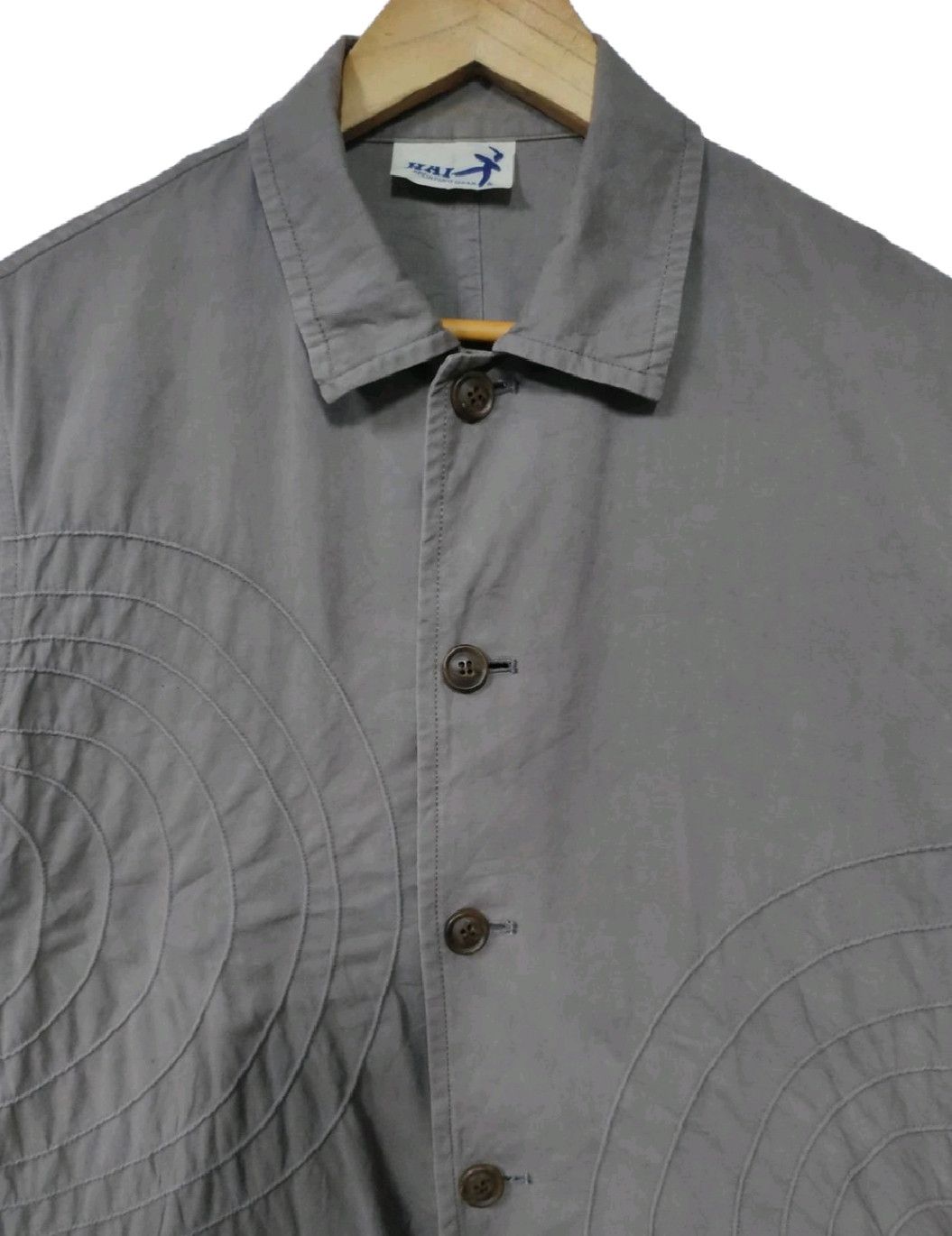 Hai Sporting Gear Hai Sporting Gear Issey Miyake Button Jacket Size US M / EU 48-50 / 2 - 3 Thumbnail