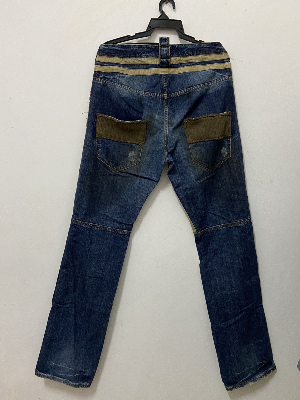 Japanese Brand PPFM Double Waist Jeans Size US 33 - 3 Thumbnail