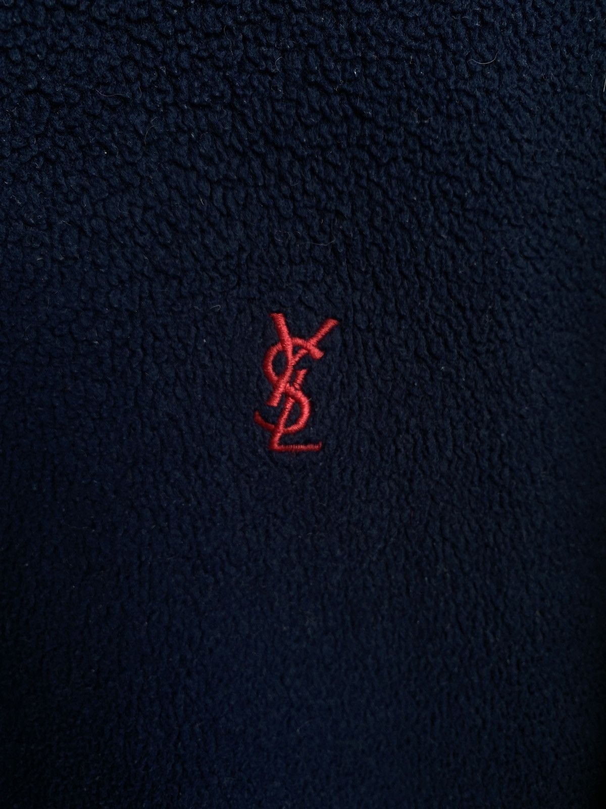 Yves Saint Laurent Fleece YSL Sweatshirt YSL Sweater Turtleneck Size US M / EU 48-50 / 2 - 2 Thumbnail