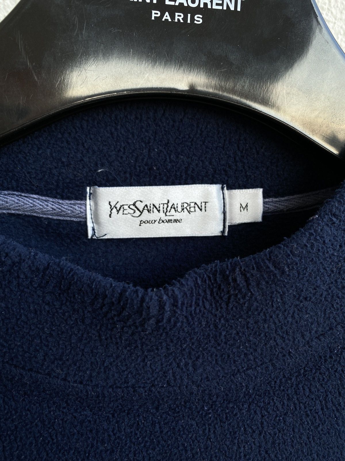 Yves Saint Laurent Fleece YSL Sweatshirt YSL Sweater Turtleneck Size US M / EU 48-50 / 2 - 4 Thumbnail