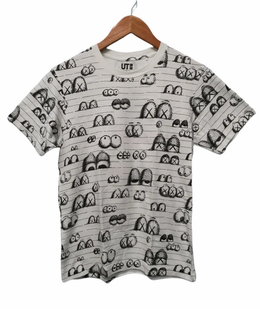 Designer Kaws OriginalFake OverPrint Tee Japan Designer Streetwear Size US S / EU 44-46 / 1 - 1 Thumbnail