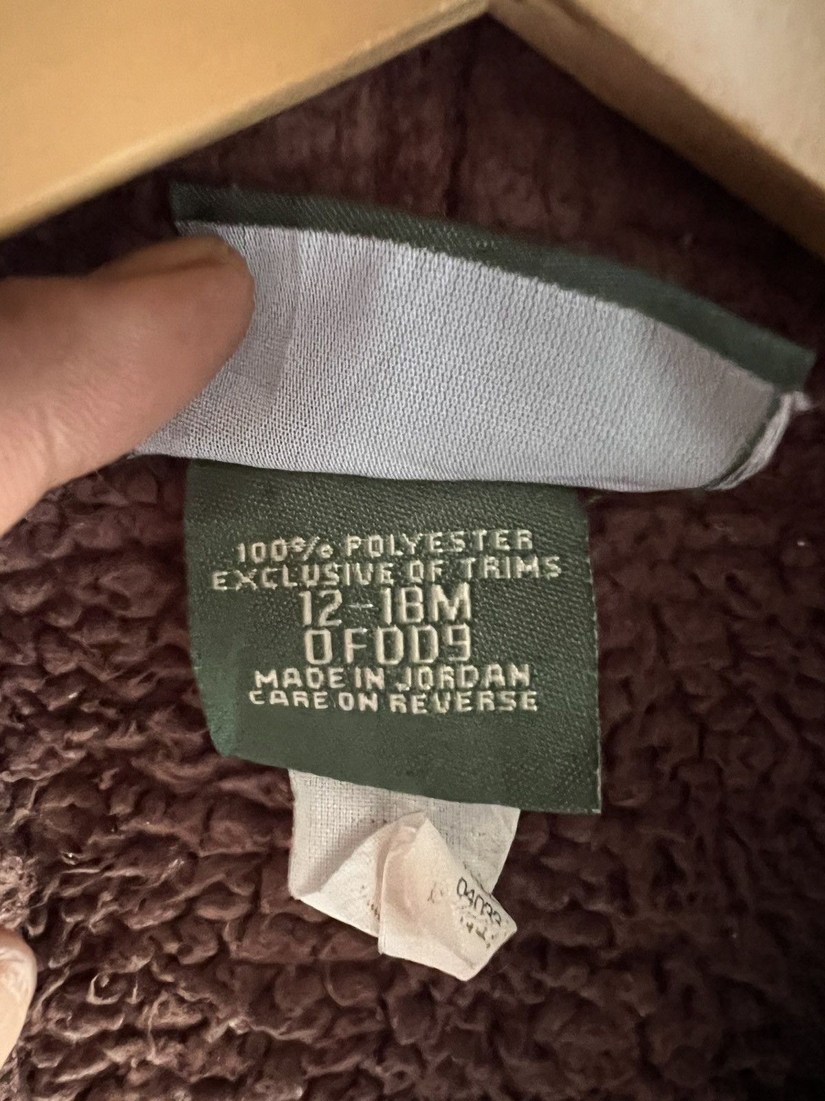 L.L. Bean 🔥Vintage LL Bean Deep Pile Baby Romper Size ONE SIZE - 12 Thumbnail