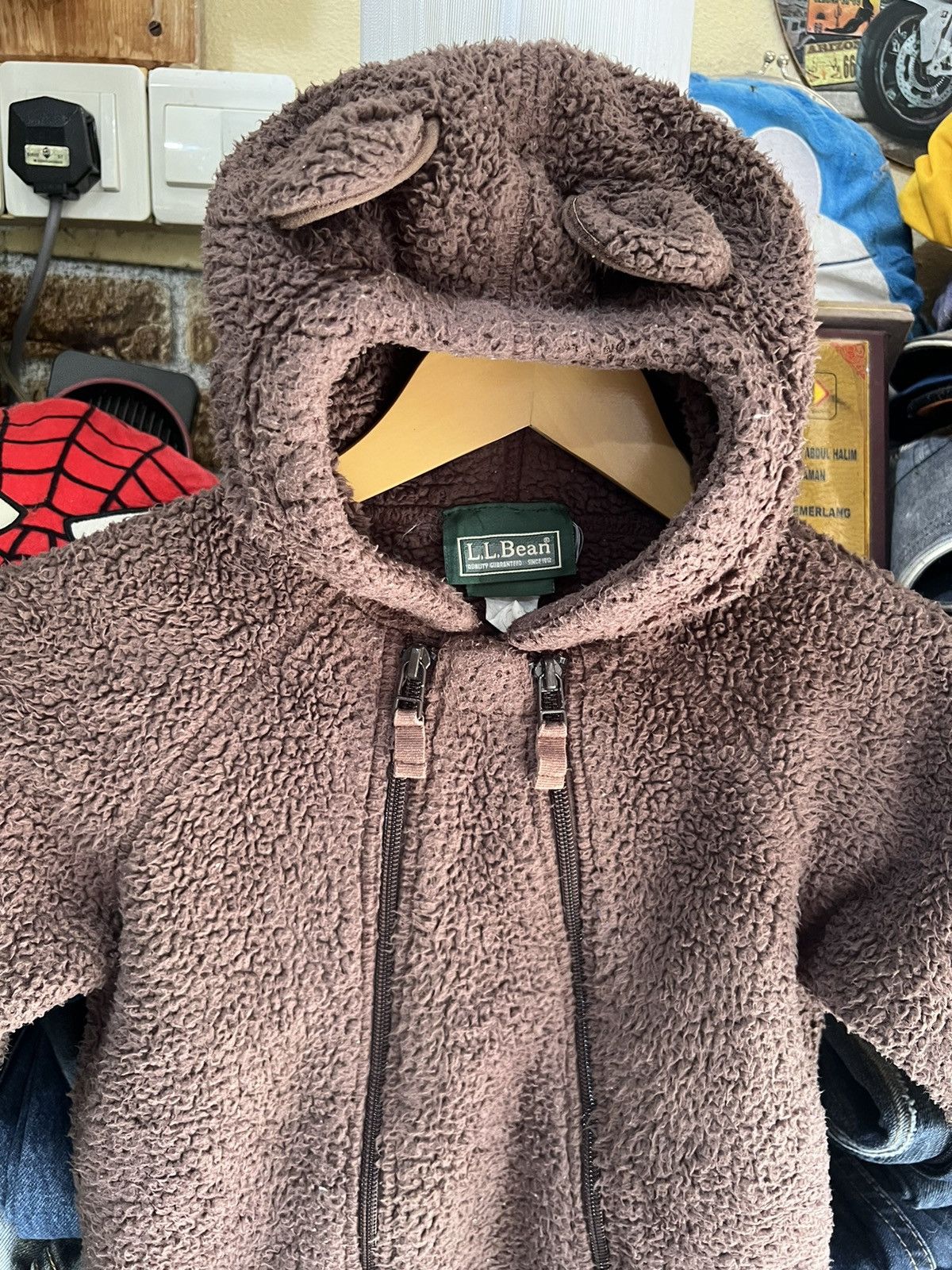L.L. Bean 🔥Vintage LL Bean Deep Pile Baby Romper Size ONE SIZE - 5 Thumbnail