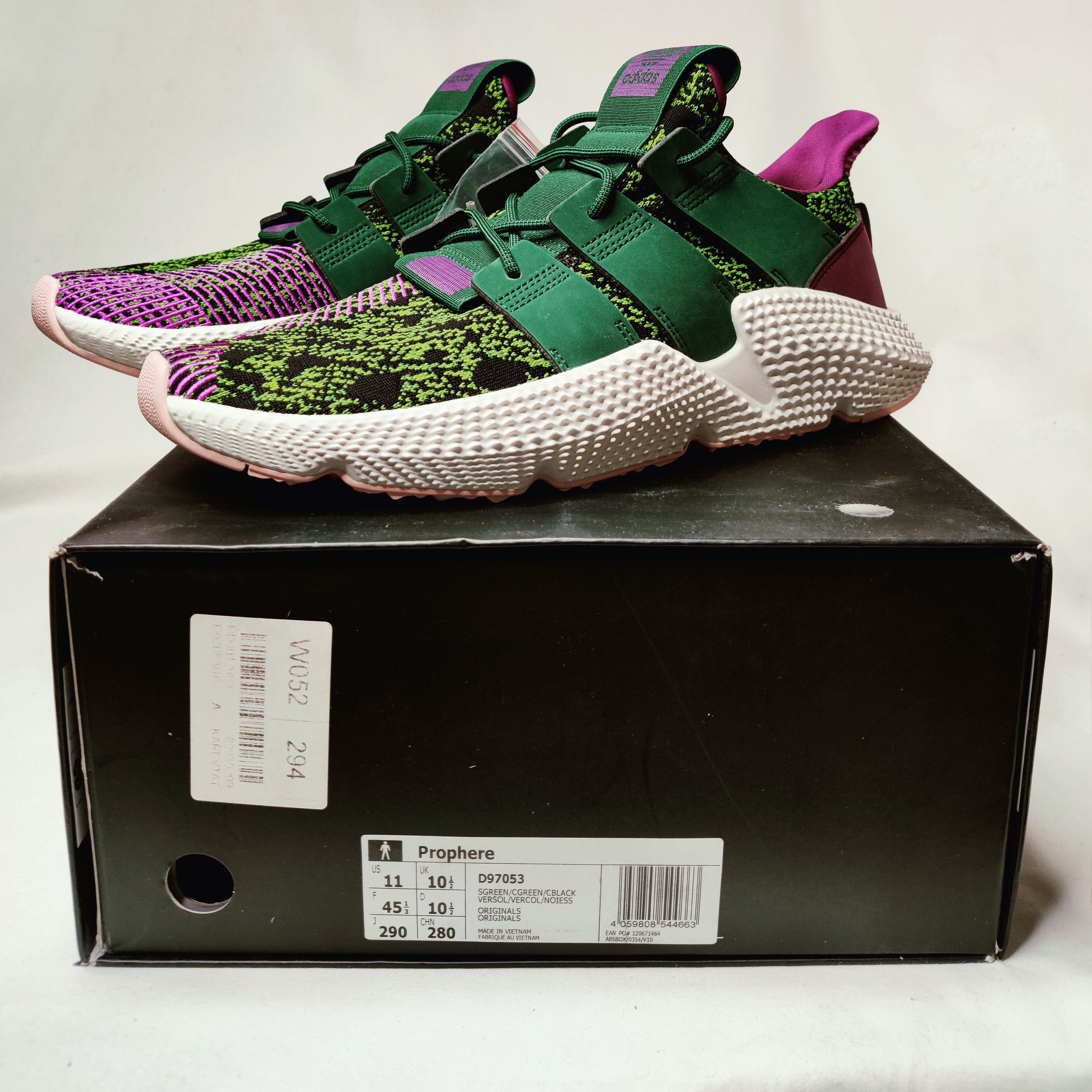Adidas Dragon Ball Z x Prophere 'Cell' D97053 New 11US 10UK 280CHN Size US 11 / EU 44 - 2 Thumbnail