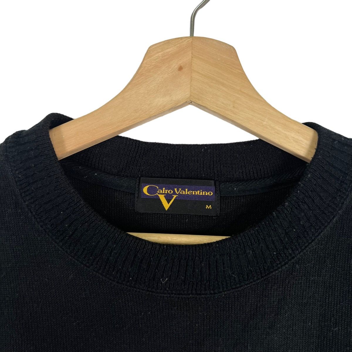 Japanese Brand × Vintage VINTAGE SWEATSHIRT BIG LOGO CALRO VALENTINO SPELL OUT Size US M / EU 48-50 / 2 - 5 Thumbnail