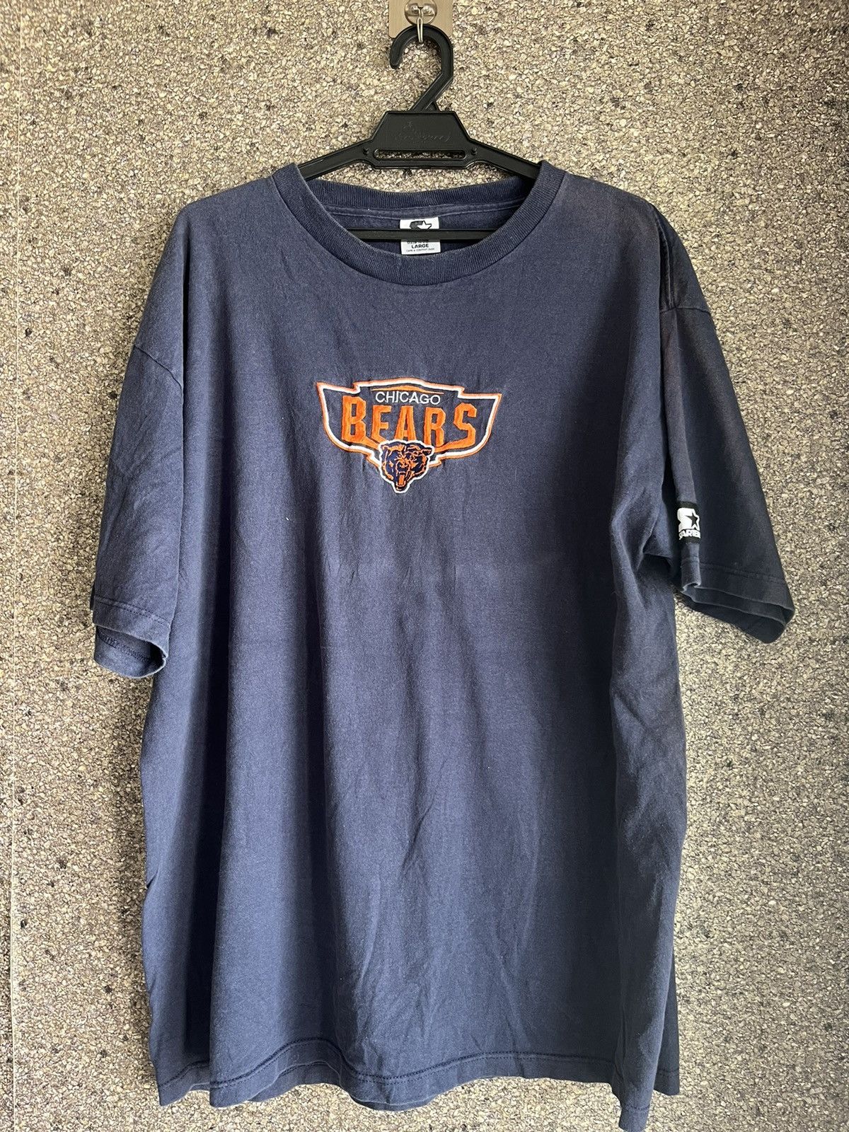 image of Vintage Chicago Bears Ft39 in Navy, Men's (Size Large)