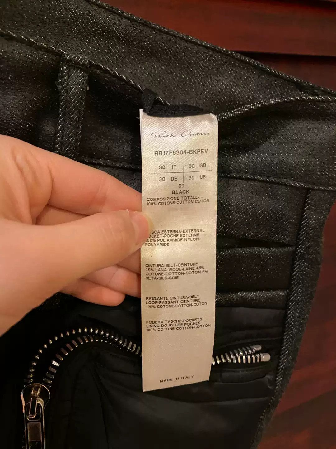 Rick Owens Rick owens cropped pants Size US 30 / EU 46 - 3 Thumbnail