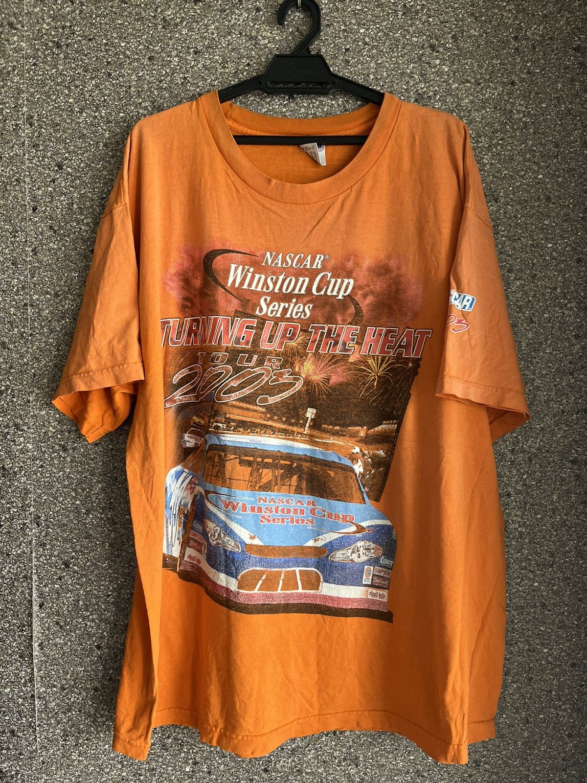 image of Vintage Nascar Winston Cup Ft39 in Orange, Men's (Size 2XL)