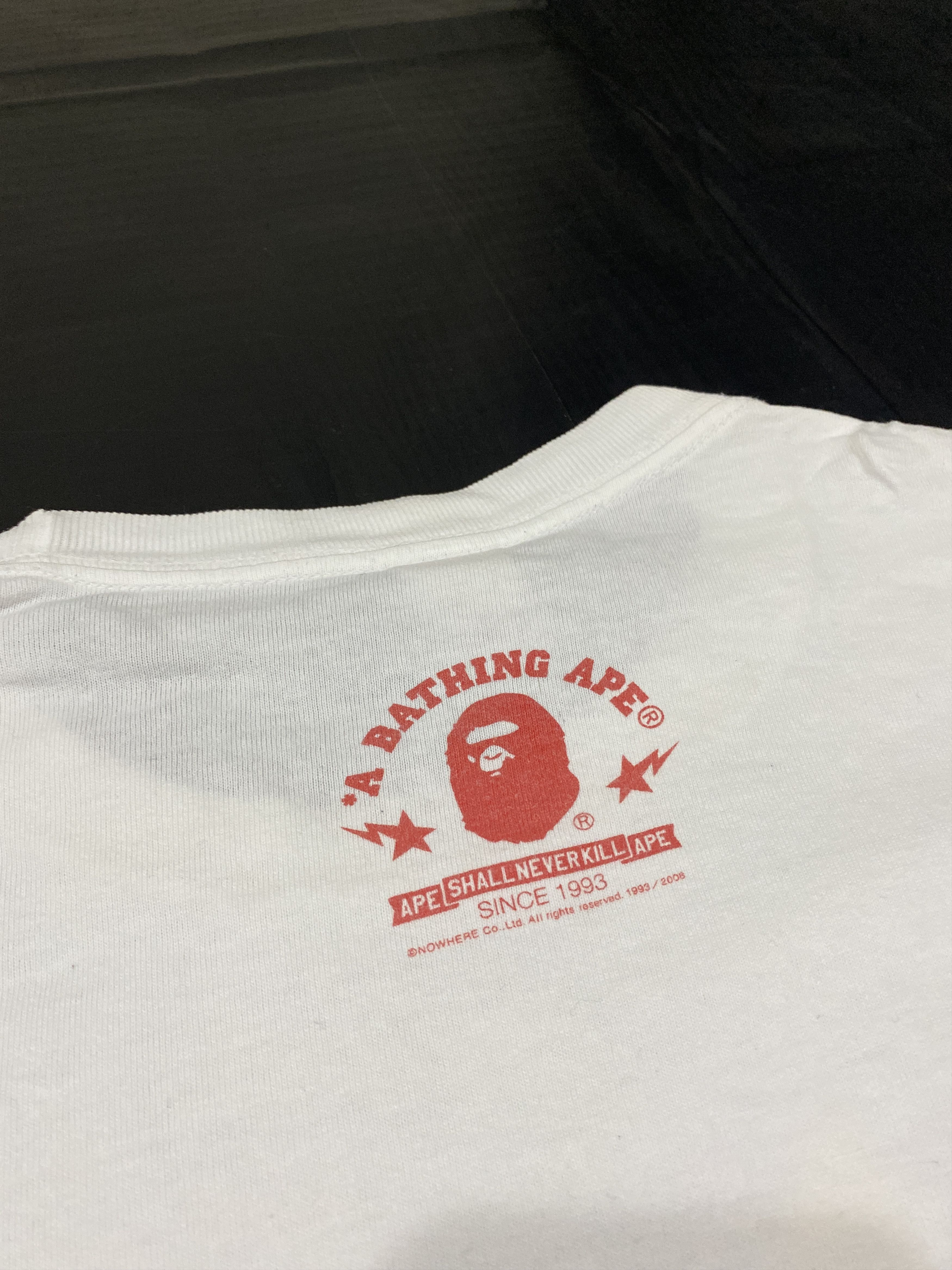 Bape College Logo Tee Size US L / EU 52-54 / 3 - 6 Thumbnail