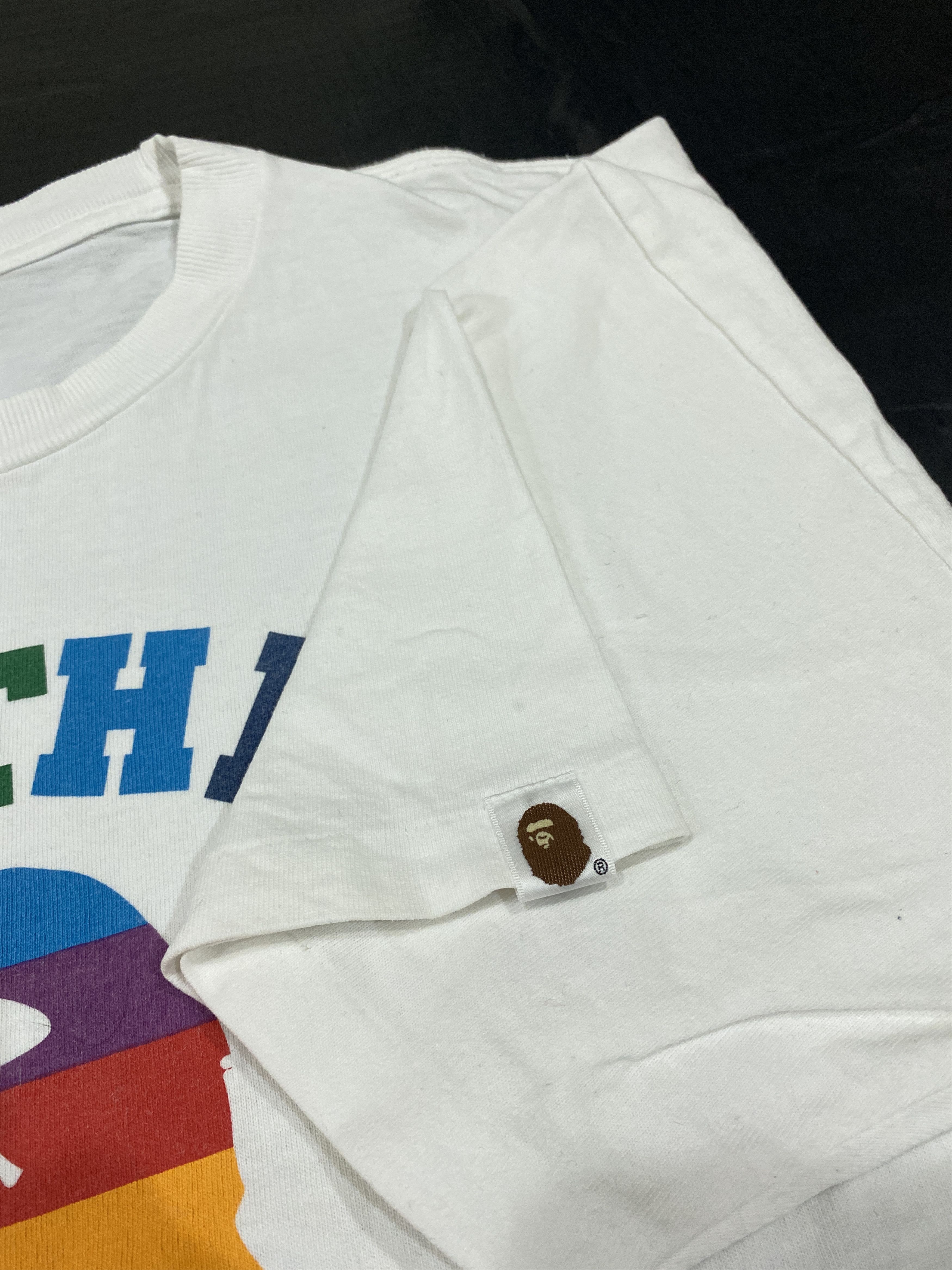 Bape College Logo Tee Size US L / EU 52-54 / 3 - 4 Thumbnail