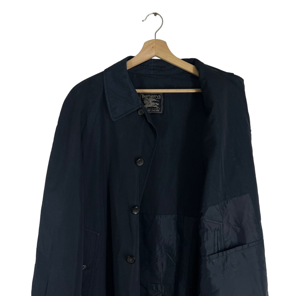 Burberry 🔥Rich Grey - Fly Coats Long Jacket Size US M / EU 48-50 / 2 - 9 Thumbnail