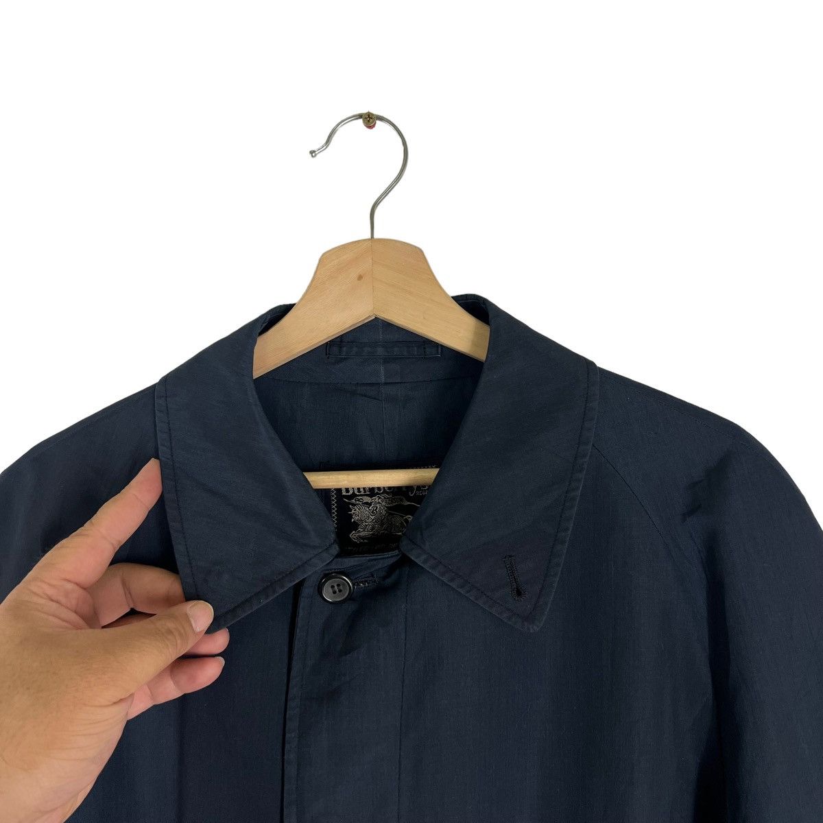 Burberry 🔥Rich Grey - Fly Coats Long Jacket Size US M / EU 48-50 / 2 - 4 Thumbnail