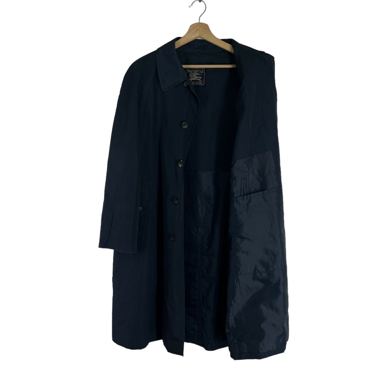 Burberry 🔥Rich Grey - Fly Coats Long Jacket Size US M / EU 48-50 / 2 - 8 Thumbnail