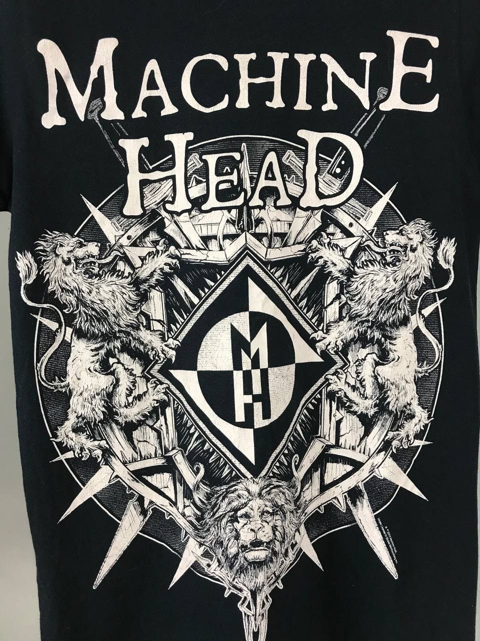 Band Tees Machine head 2014 vintage rock tour band tee Size US S / EU 44-46 / 1 - 3 Thumbnail