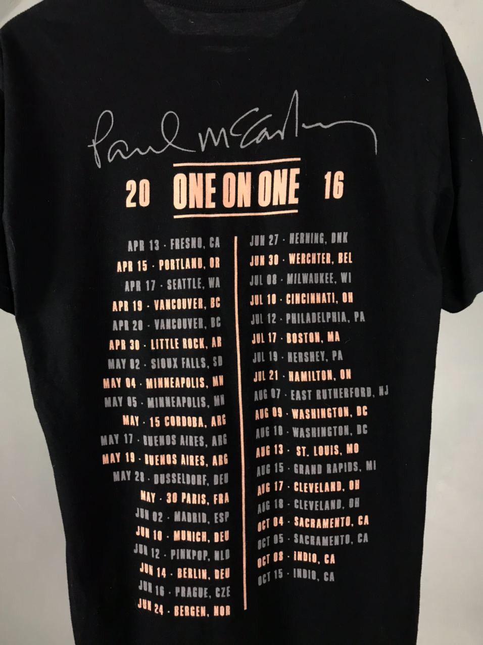 Band Tees × Vintage Paul McCartney vintage band tour tee Size US M / EU 48-50 / 2 - 6 Thumbnail