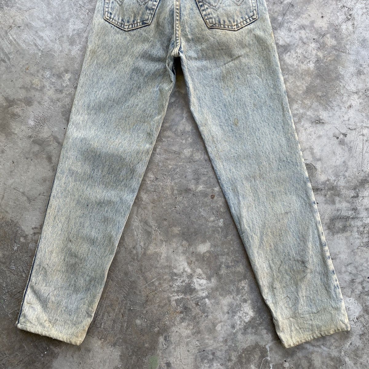Edwin Vintage Edwin Made In USA Dirty Faded Jeans Denim Pants Size US 27 - 10 Thumbnail
