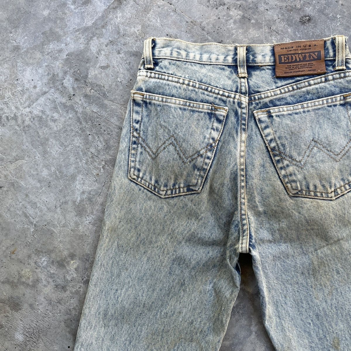 Edwin Vintage Edwin Made In USA Dirty Faded Jeans Denim Pants Size US 27 - 9 Thumbnail