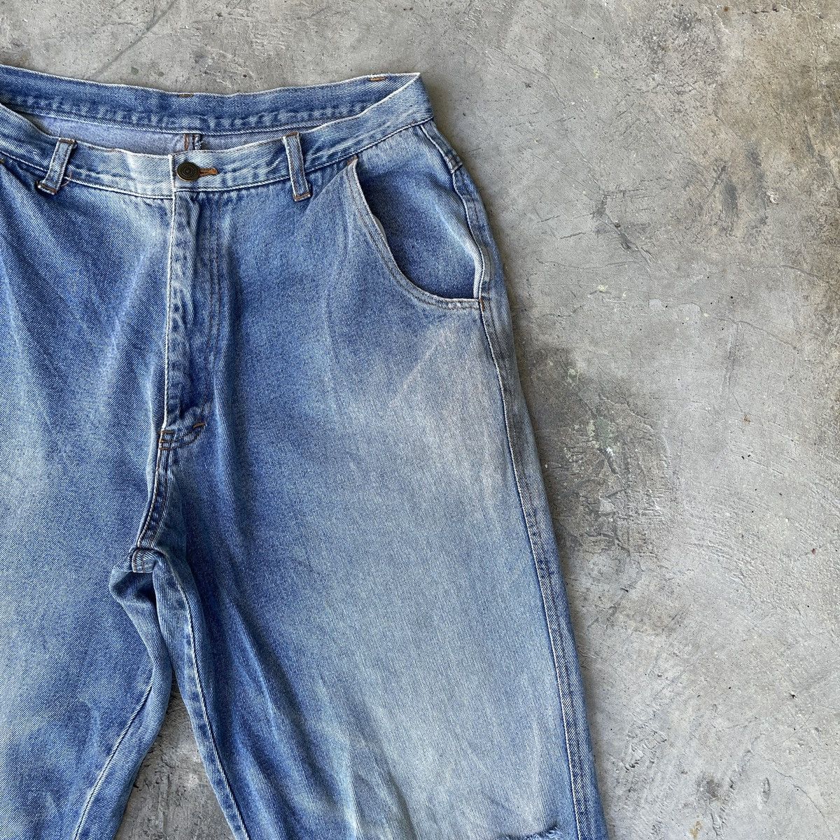 Japanese Brand Vintage Unbranded Distressed Denim Jeans Pants Size US 30 / EU 46 - 2 Thumbnail