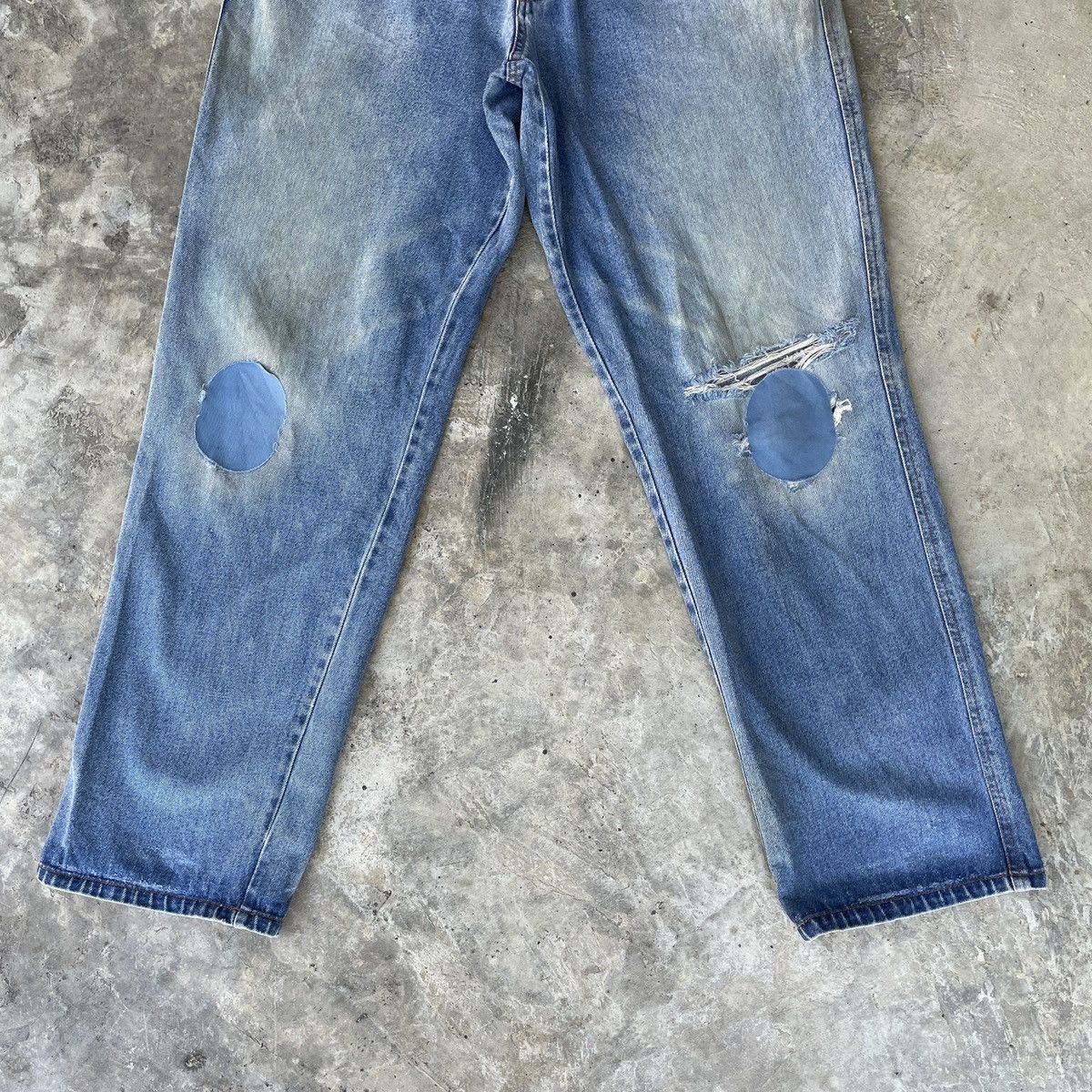 Japanese Brand Vintage Unbranded Distressed Denim Jeans Pants Size US 30 / EU 46 - 4 Thumbnail