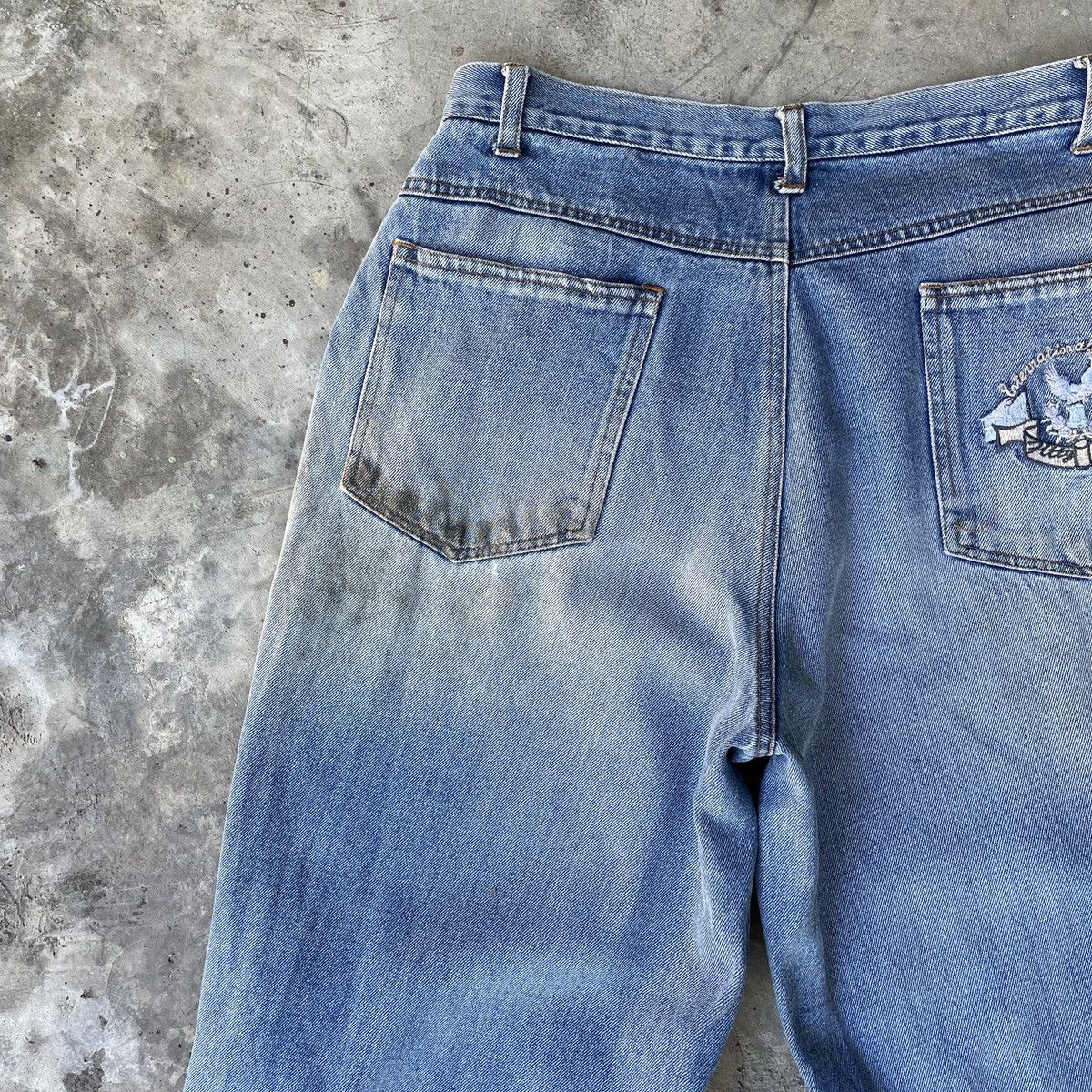 Japanese Brand Vintage Unbranded Distressed Denim Jeans Pants Size US 30 / EU 46 - 8 Thumbnail