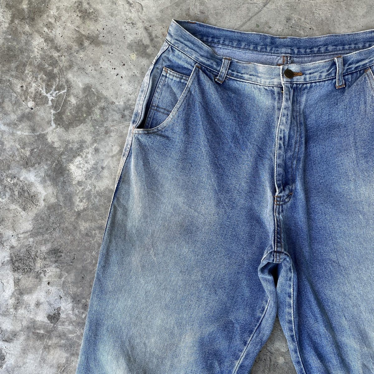 Japanese Brand Vintage Unbranded Distressed Denim Jeans Pants Size US 30 / EU 46 - 3 Thumbnail