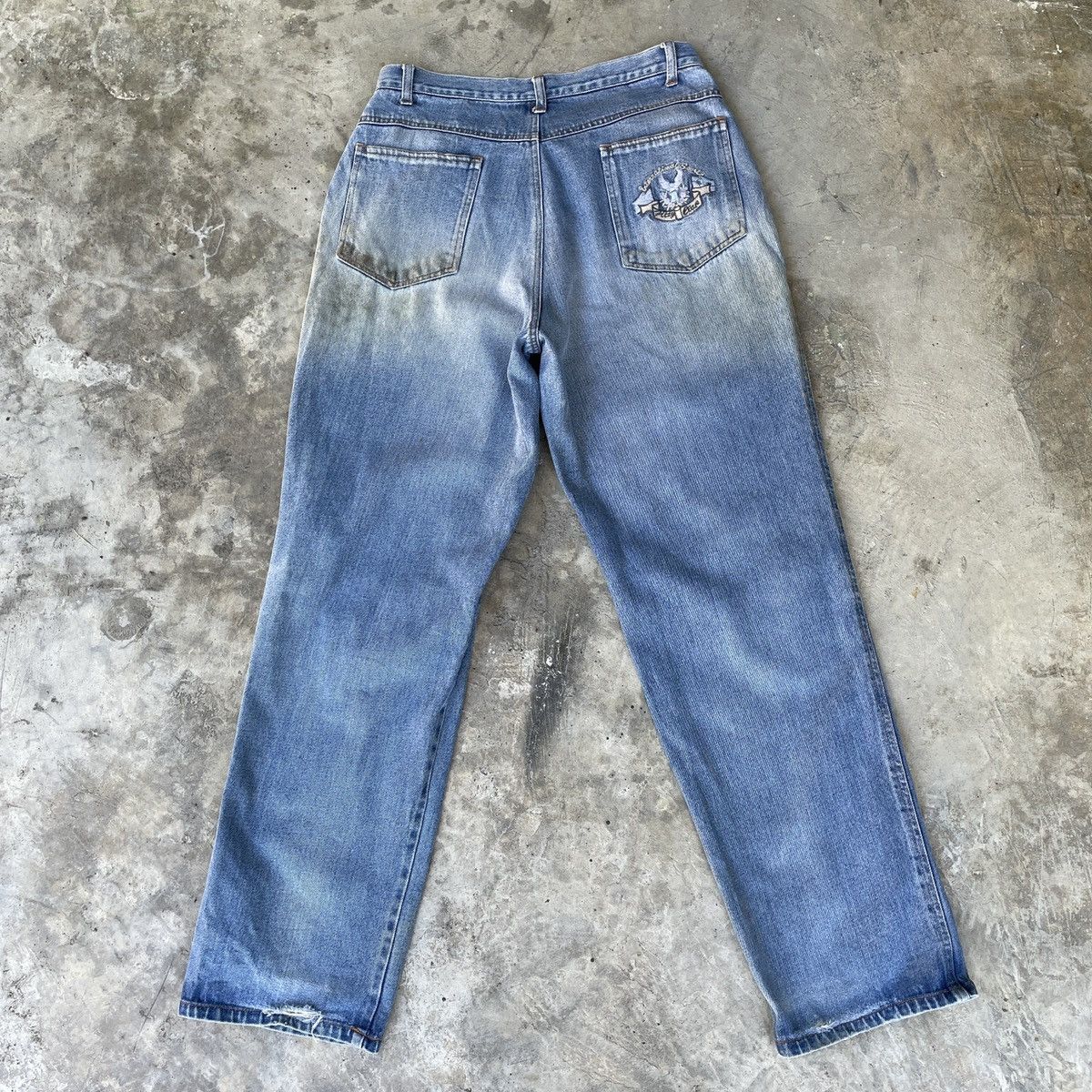 Japanese Brand Vintage Unbranded Distressed Denim Jeans Pants Size US 30 / EU 46 - 11 Thumbnail