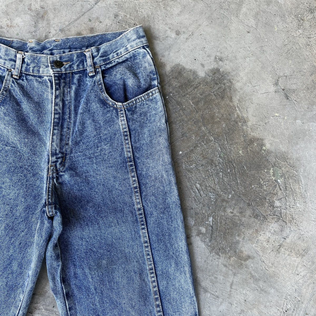 Japanese Brand Vintage Designs Faded Jeans Denim Pants 28x31 Size US 28 / EU 44 - 2 Thumbnail