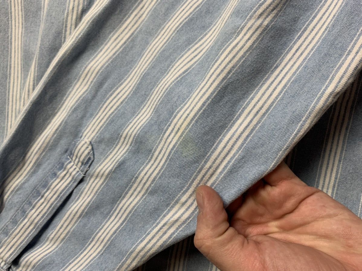 Levi's × Levi's Vintage Clothing × Vintage Vintage Levis shirt striped blue size XL Size US XL / EU 56 / 4 - 6 Thumbnail