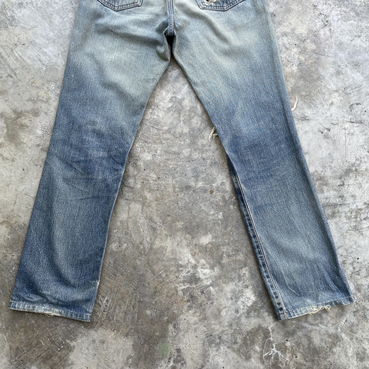 Edwin THRASHED💥 Vintage Japanese Distressed Jeans Denim Pants Size US 29 - 12 Thumbnail