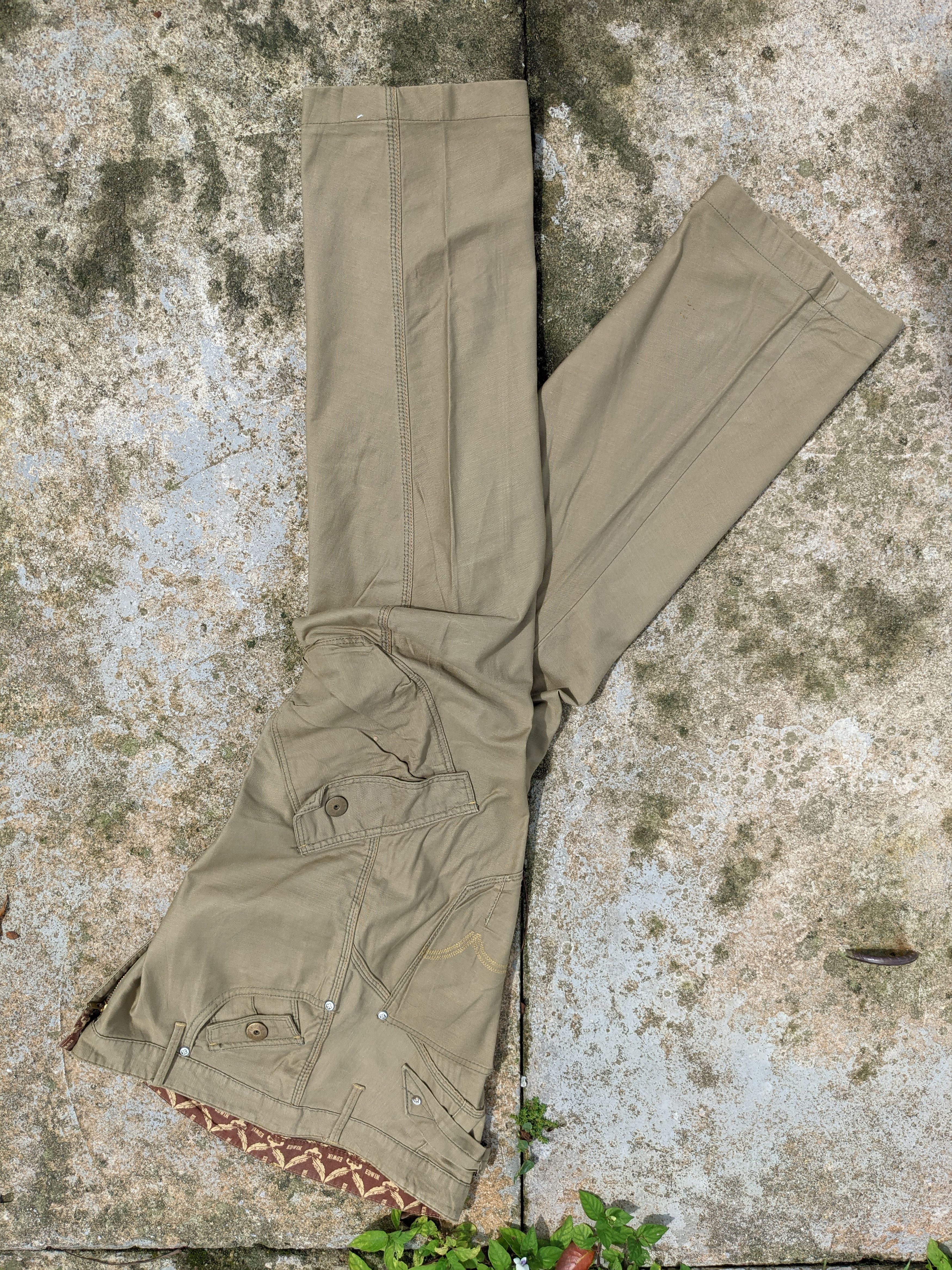 Edwin Vintage Edwin Cargo Pant With Buckle Back Size US 34 / EU 50 - 9 Thumbnail