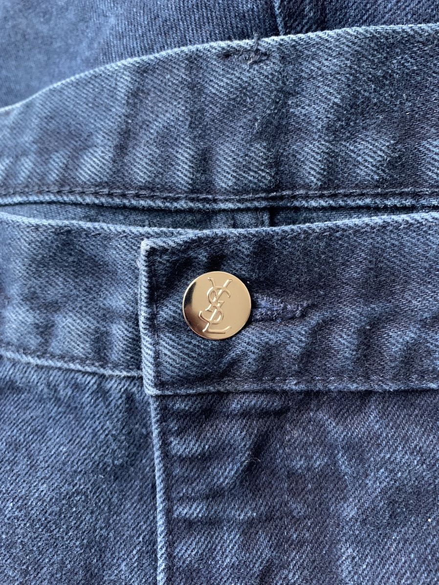 Vintage Vintage Yves Saint Laurent denim jeans pants Size US 36 / EU 52 - 10 Thumbnail