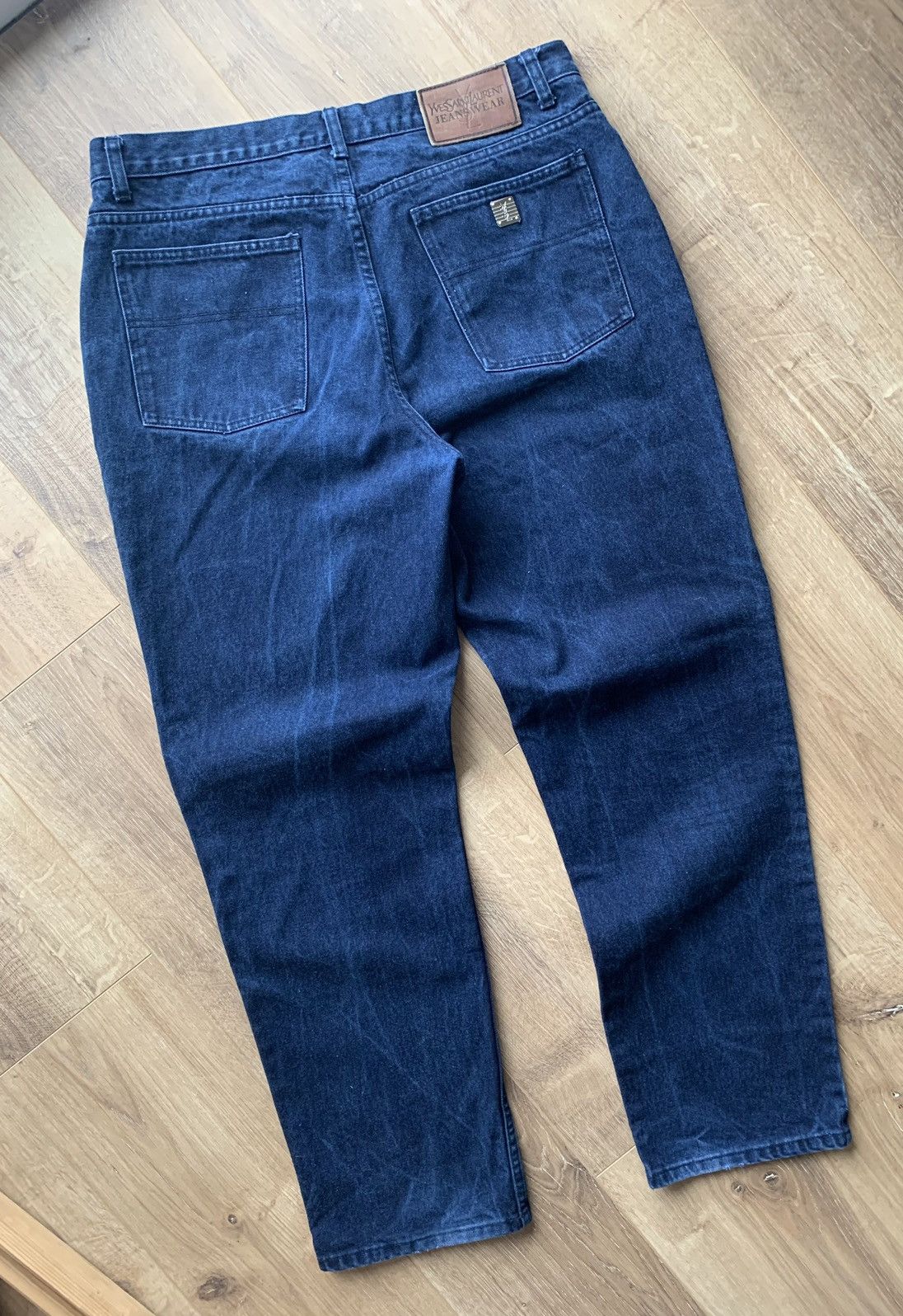 Vintage Vintage Yves Saint Laurent denim jeans pants Size US 36 / EU 52 - 5 Thumbnail
