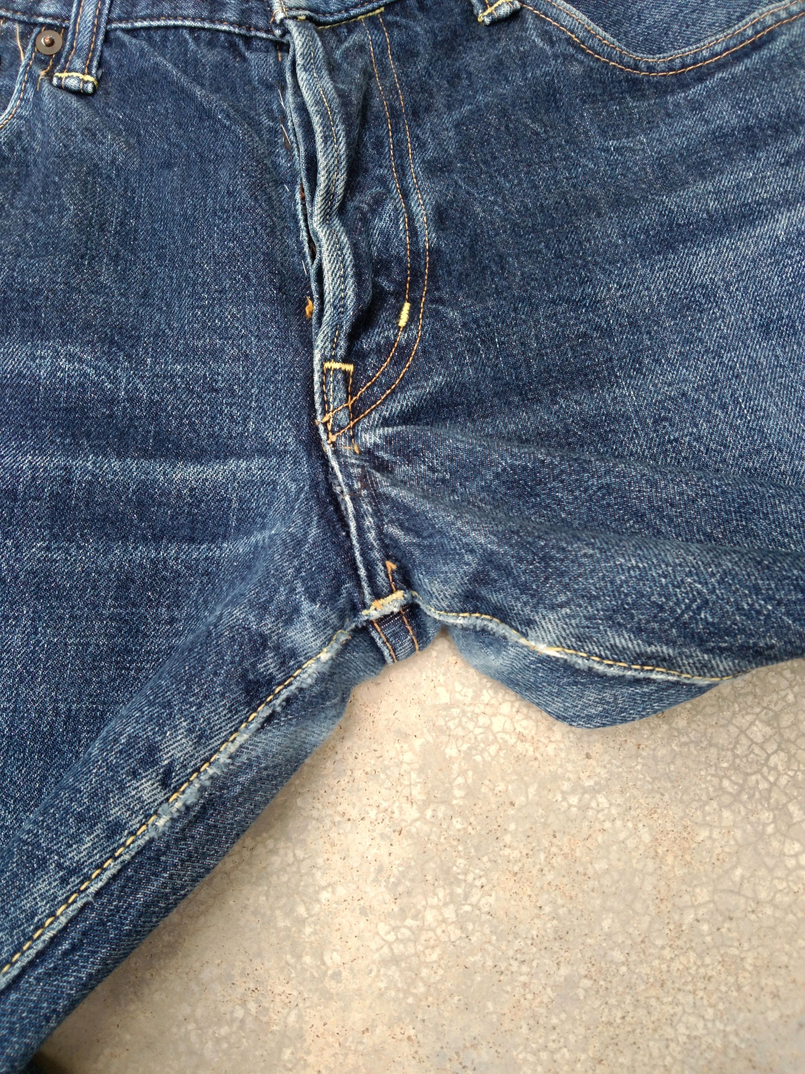 Japanese Brand Vintage Japanese URD Selvedge Redline Jeans 30x31 Size US 30 / EU 46 - 5 Thumbnail