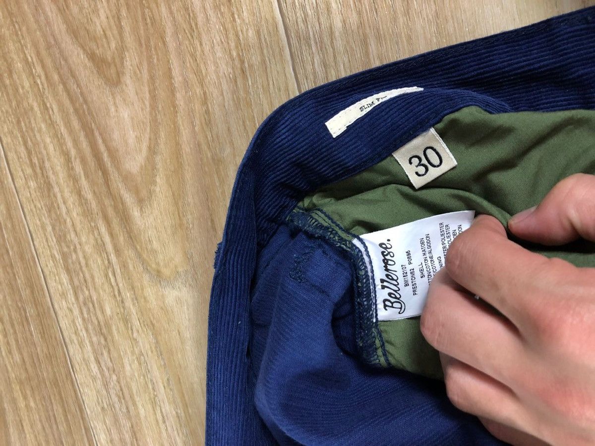 Bellerose Bellerose velvet luxury streetwear blue pants Size US 30 / EU 46 - 9 Thumbnail