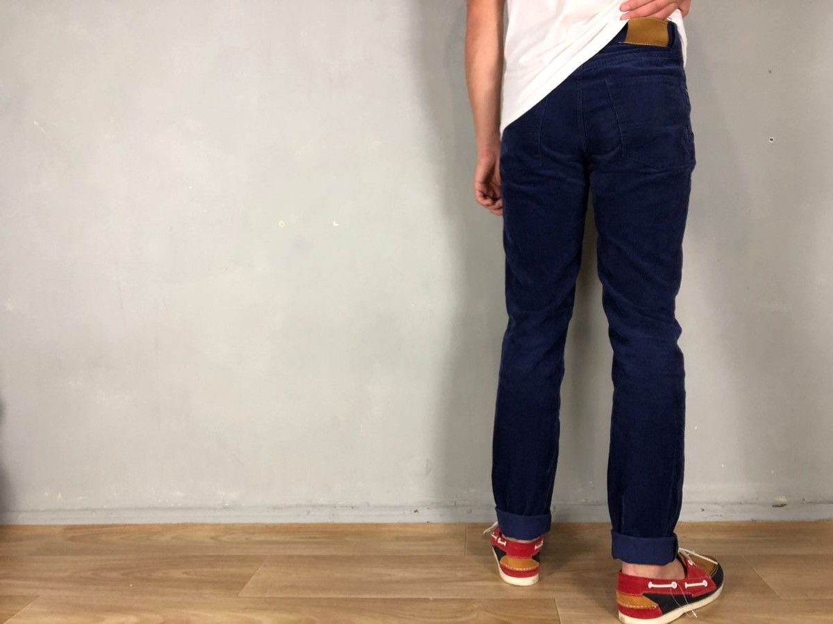 Bellerose Bellerose velvet luxury streetwear blue pants Size US 30 / EU 46 - 4 Thumbnail