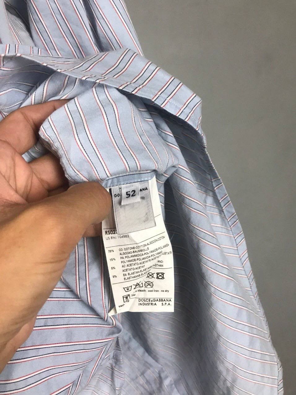 Dolce & Gabbana Dolce & Gabbana luxury streetwear designer shirt Size US L / EU 52-54 / 3 - 8 Thumbnail