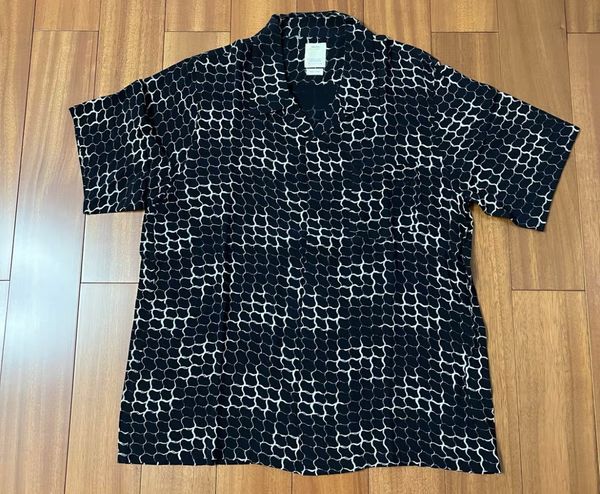 visvim FREE EDGE SHIRT S/S LATTICE 20SS-