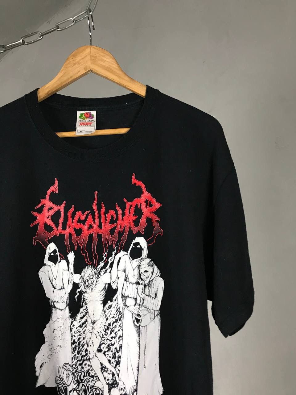 Band Tees Blasphemer vintage band tee Size US XL / EU 56 / 4 - 2 Thumbnail