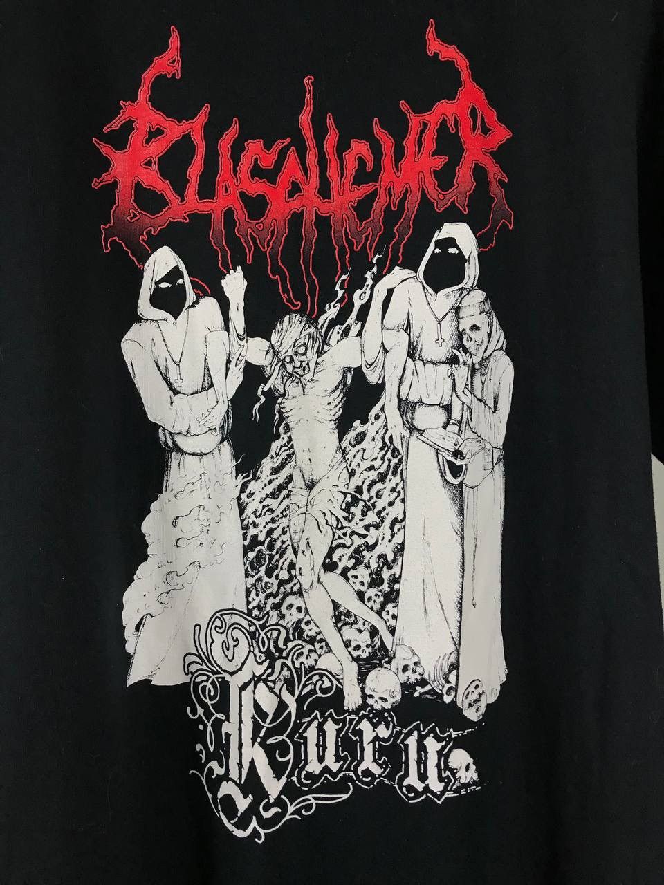 Band Tees Blasphemer vintage band tee Size US XL / EU 56 / 4 - 3 Thumbnail