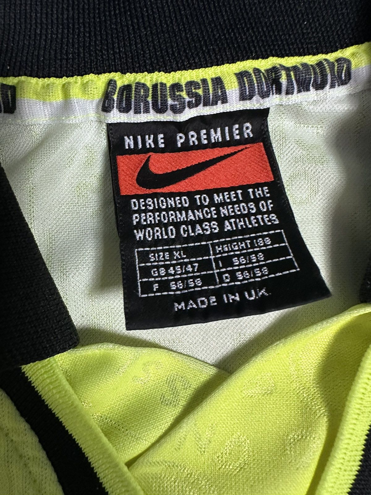 Nike × Vintage Vintage Nike Borussia Dortmund soccer jersey size L Size US XL / EU 56 / 4 - 4 Thumbnail