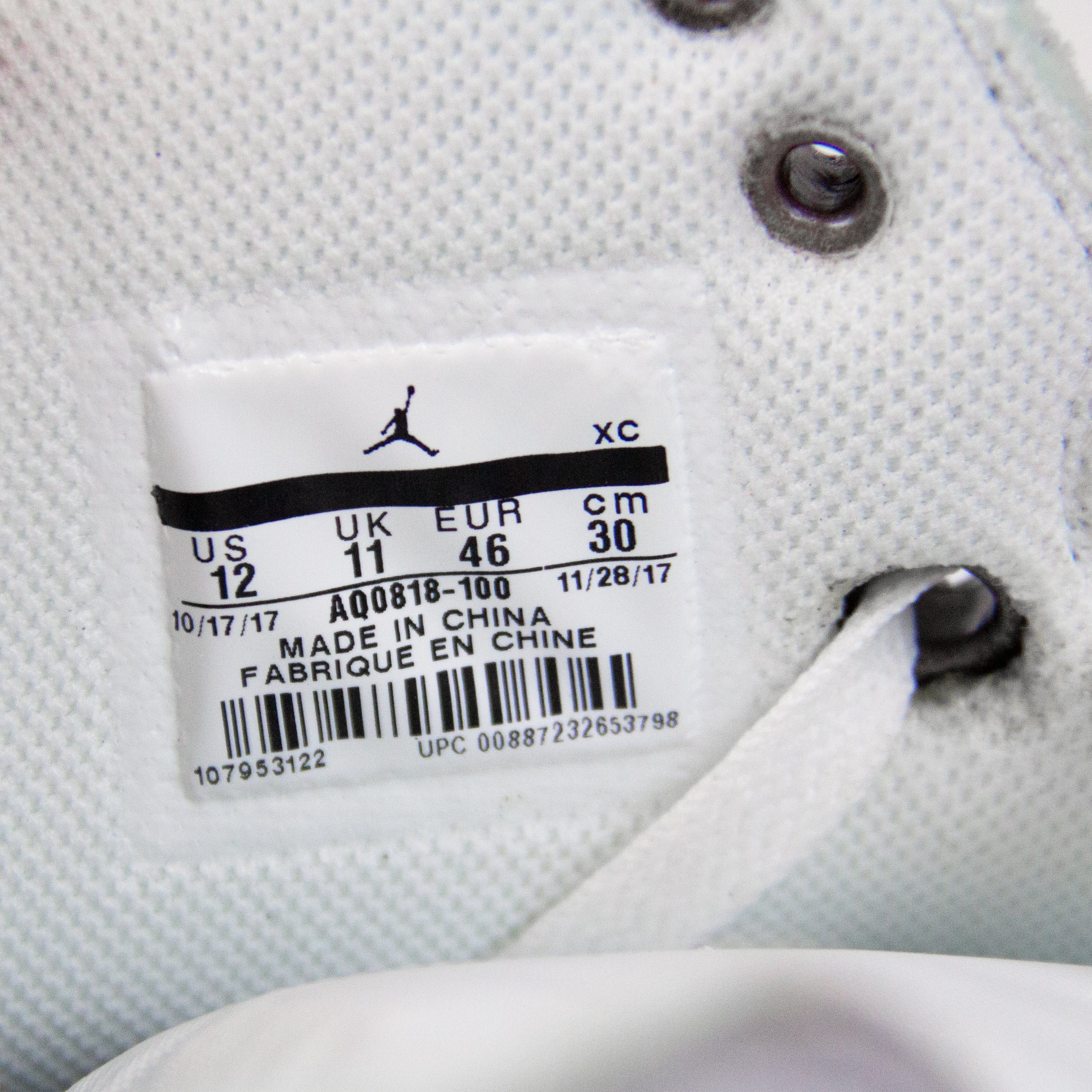 Chrome Hearts CHROME HEARTS OFF WHITE NIKE JORDAN 1 EU (1/1) Size US 12 / EU 45 - 10 Thumbnail