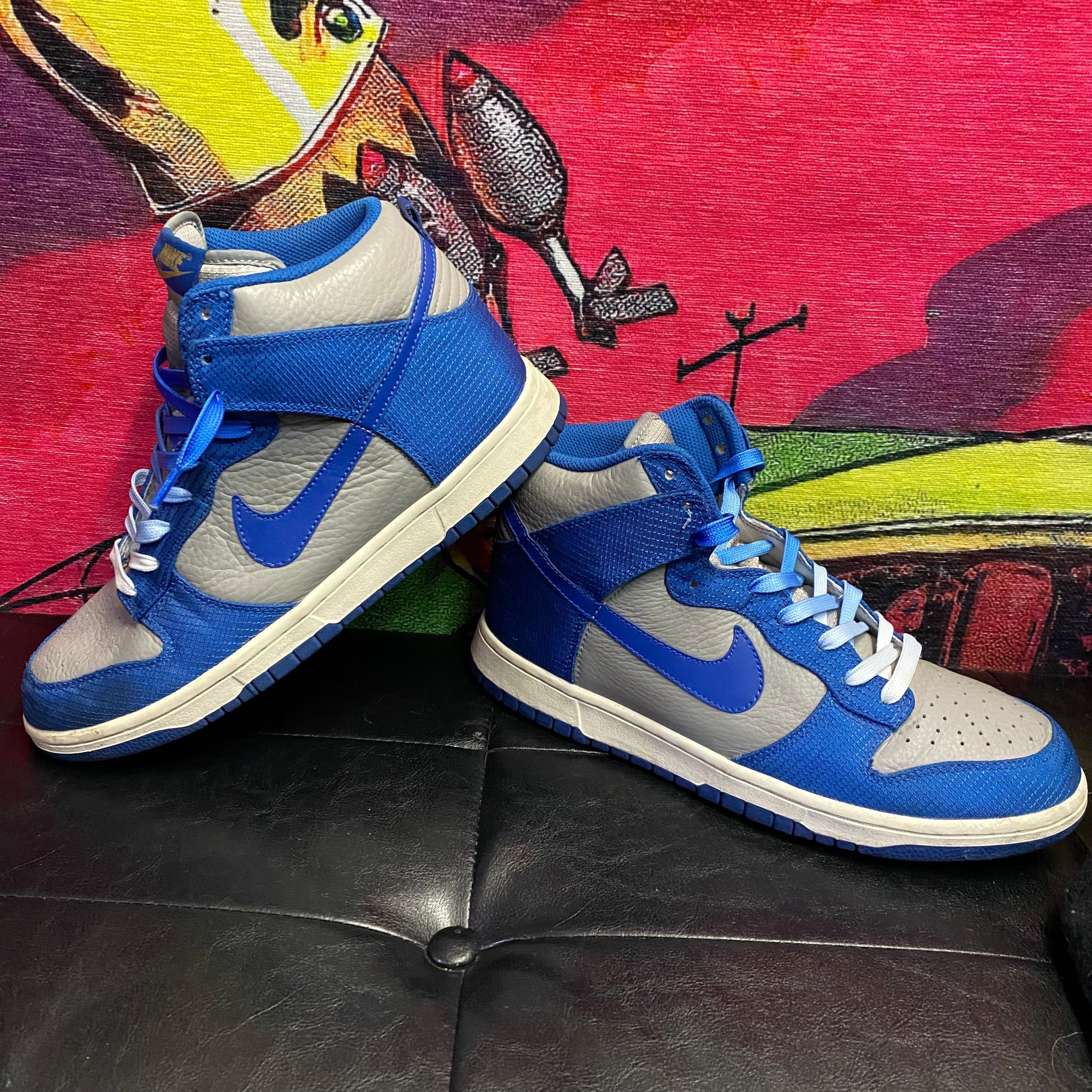 image of American College x Nike 2009 Nike Kentucky Blue Dunks Size Us 10 Shoes, Men's