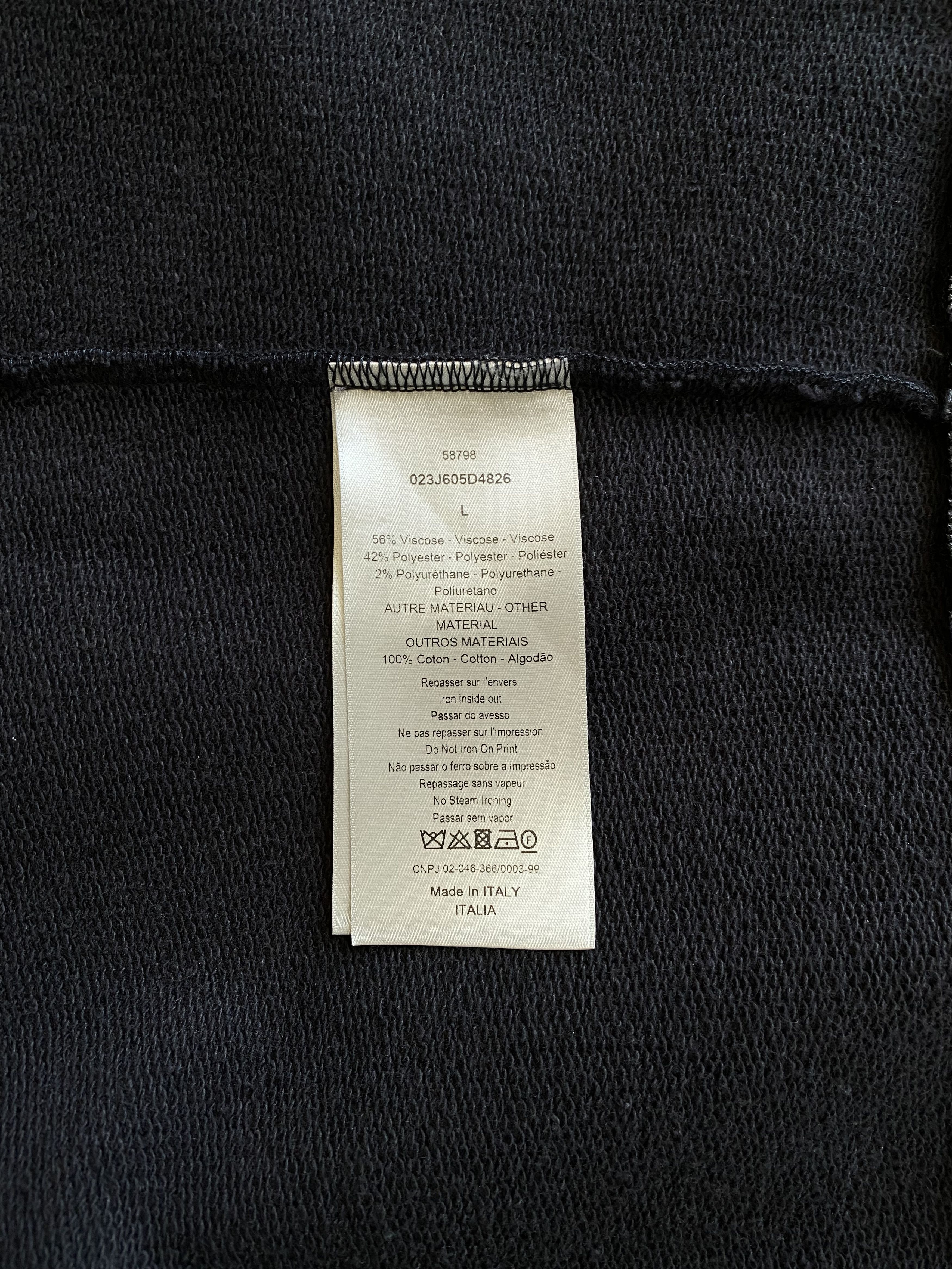 Dior Dior Daniel Arsham Embossed Metallic Logo Hoodie Size US L / EU 52-54 / 3 - 5 Thumbnail