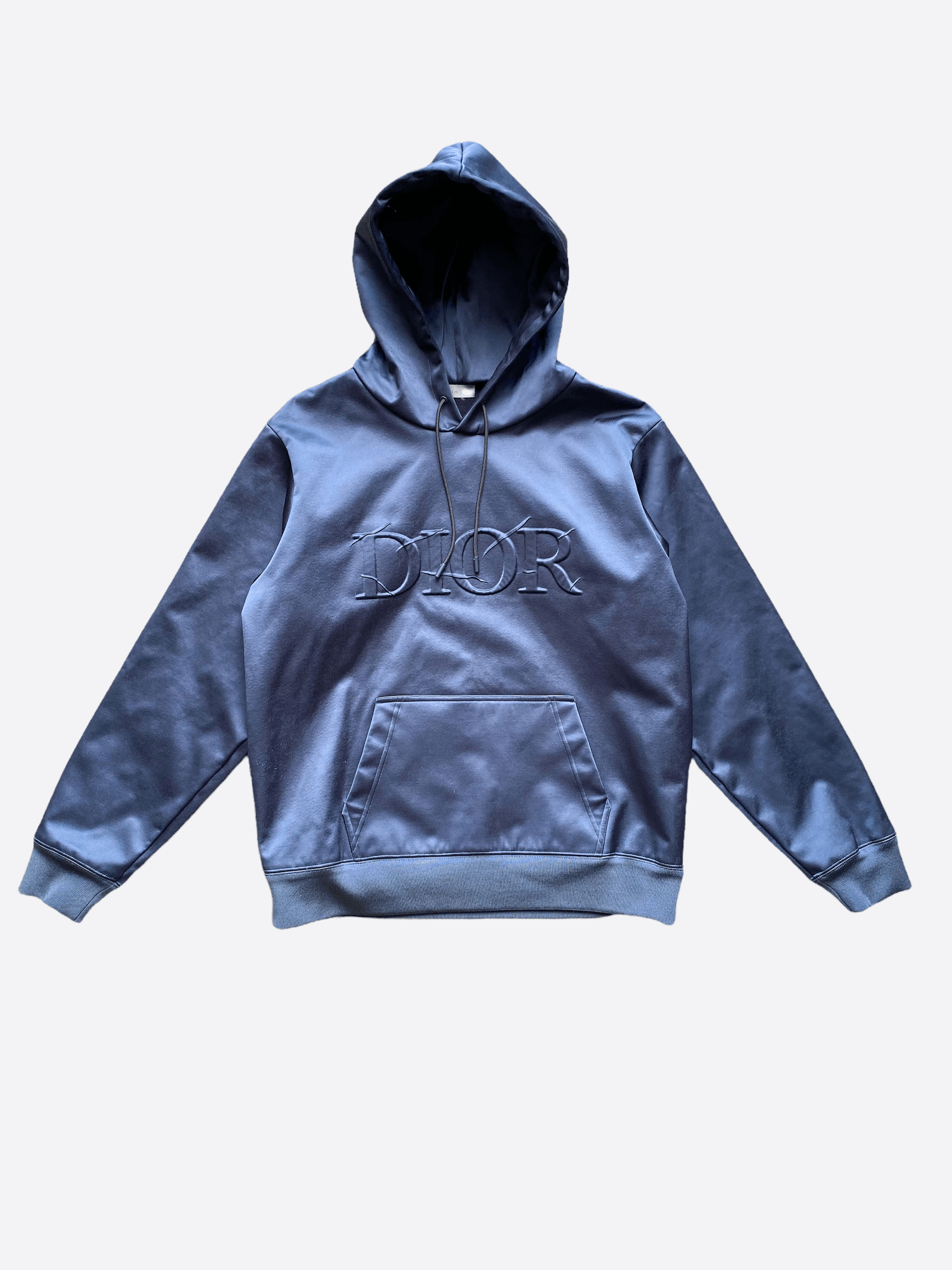 Dior Dior Daniel Arsham Embossed Metallic Logo Hoodie Size US L / EU 52-54 / 3 - 1 Thumbnail