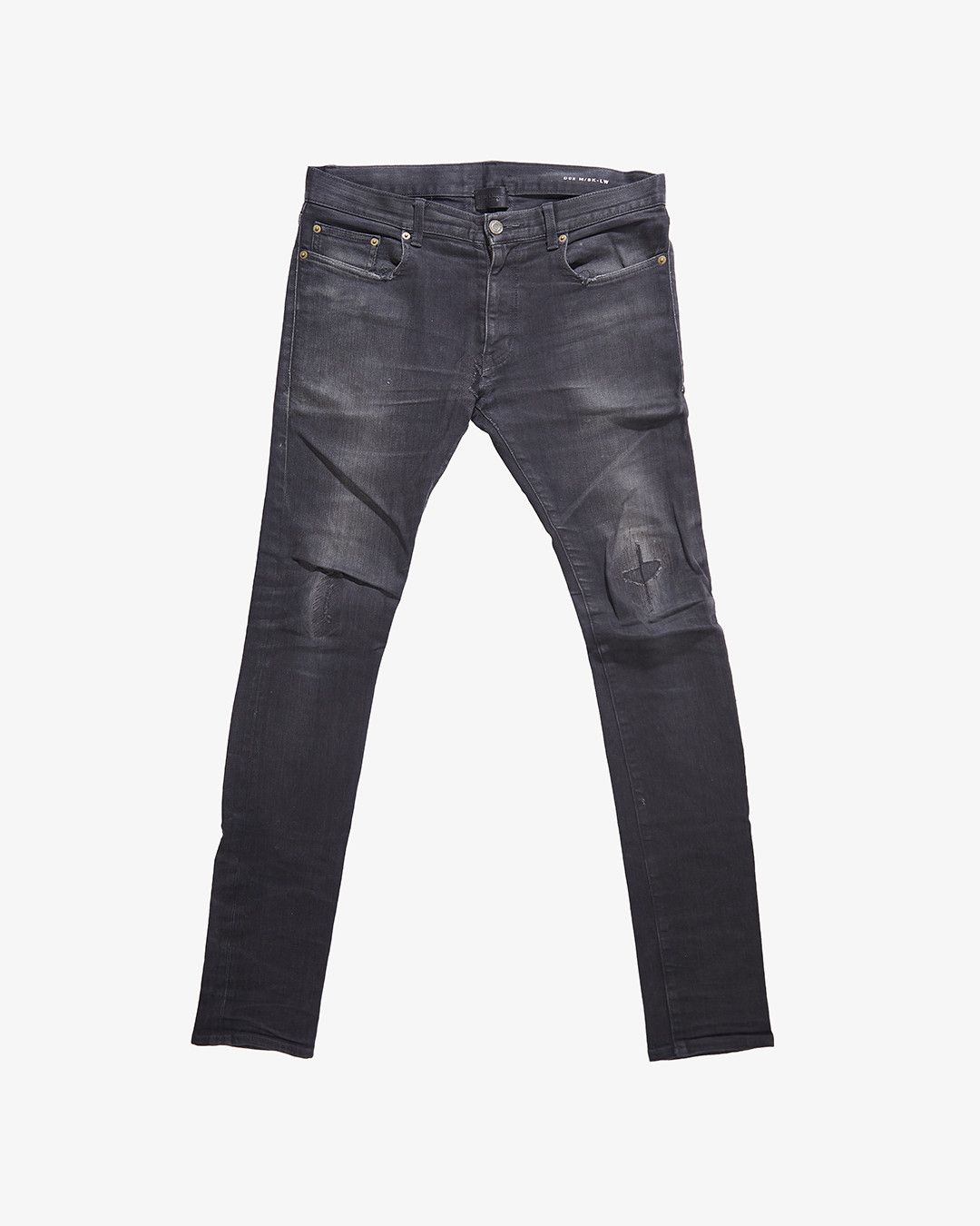 Saint Laurent Paris SAINT LAURENT AW13 TRASHED & REPAIRED D02 DENIM Size US 32 / EU 48 - 3 Thumbnail