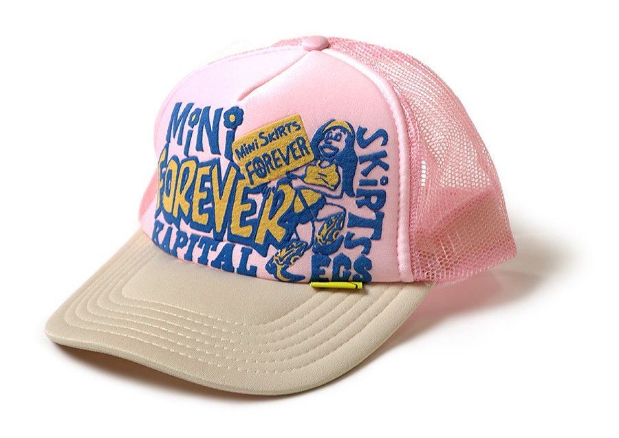 Kapital kapital LEGS MiNi SKiRTs FOREVER truck cap hat trucker Size ONE SIZE - 5 Thumbnail