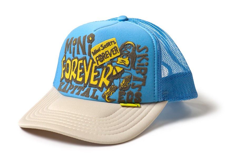 Kapital kapital LEGS MiNi SKiRTs FOREVER truck cap hat trucker Size ONE SIZE - 5 Thumbnail