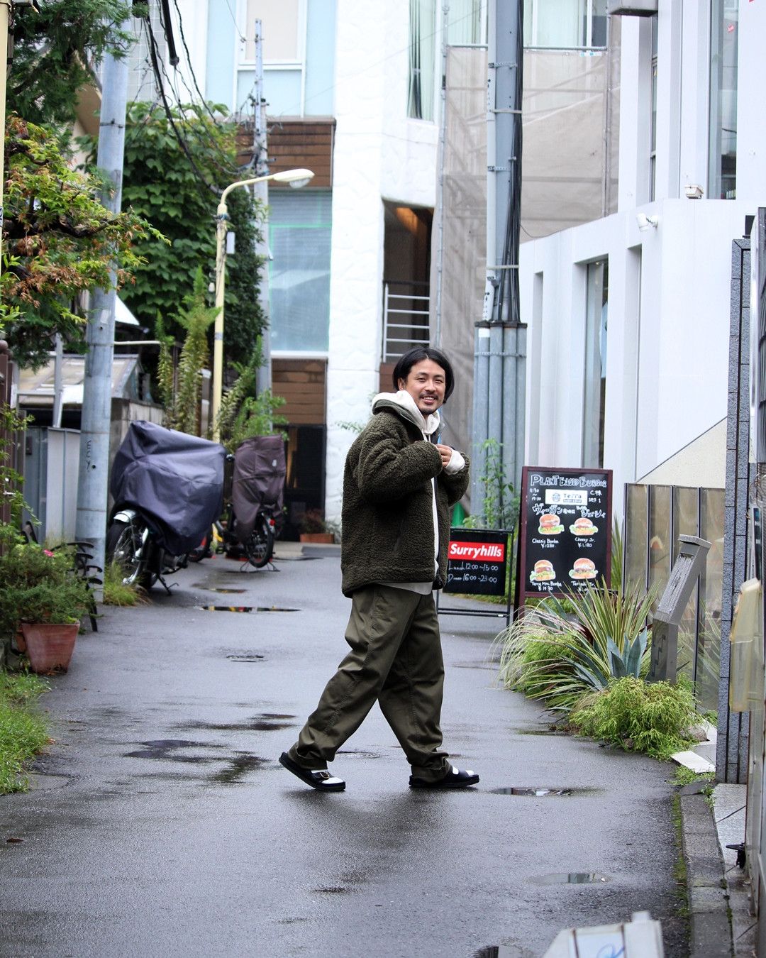 Nanamica × The North Face Purple label Wool Boa Fleece Field Jacket [NA2051N] Size US S / EU 44-46 / 1 - 3 Thumbnail